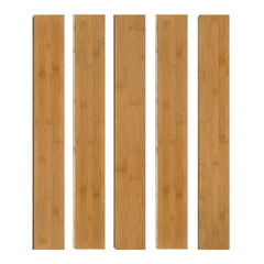 Matte gloss 10 honey bamboo wide plank boards