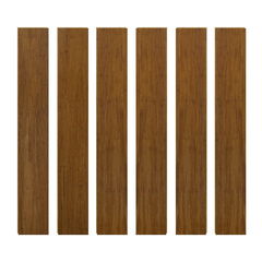 Carbonized strand woven bamboo flooring planks in dark brown