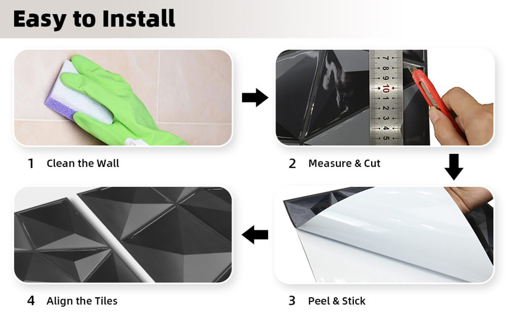 3D Textured Wall Panels