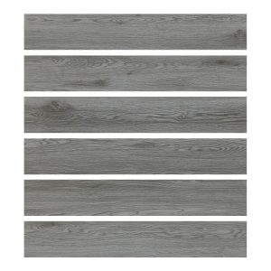 Jeedeson Dark Grey Tile Vinyl Flooring 36pcs Wear Resistant Peel And Stick Floor Tiles