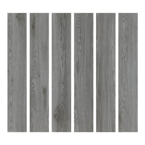 Jeedeson Dark Grey Tile Vinyl Flooring 36pcs Wear Resistant Peel And Stick Floor Tiles