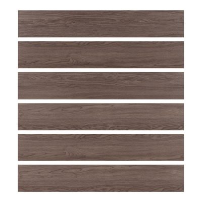 Jeedeson Maroon Vinyl Wood Flooring 36-Pack Sheet Adhesive 6″ x 36″inch vinyl flooring for backsplash