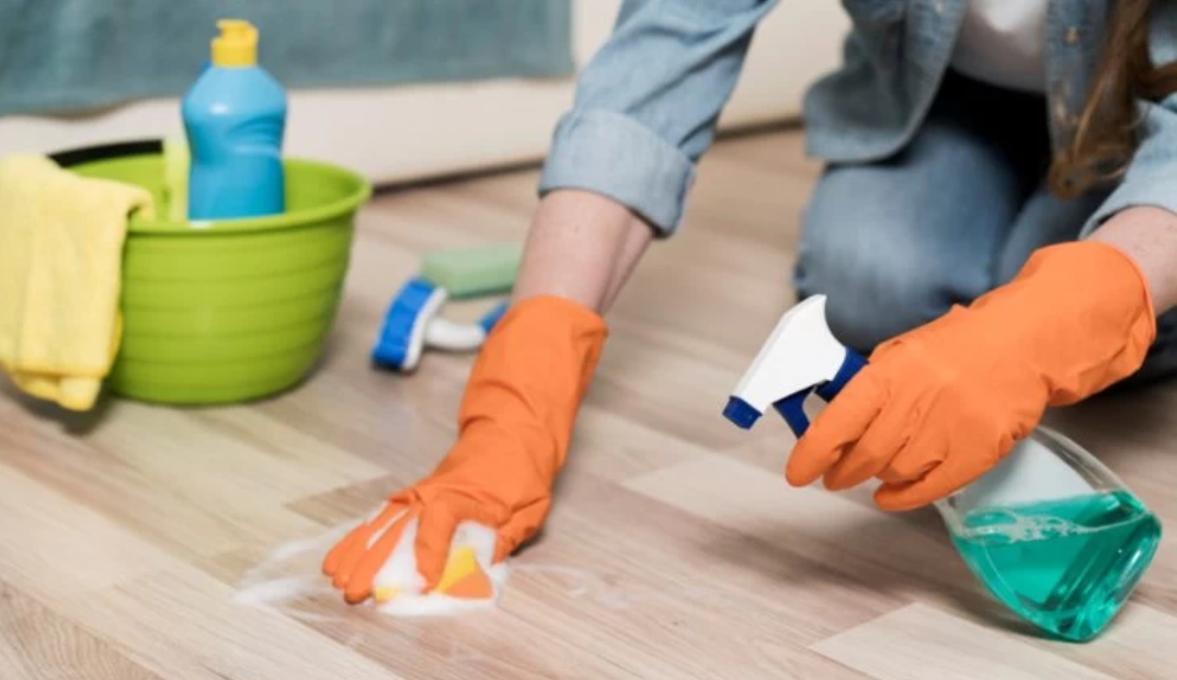 How to deep clean vinyl tile floors