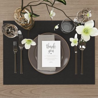Jeedeson christmas placemats, Placemats for Dining Table Set of 4, Waterproof Table Mats, Dishwasher Safe, Non-Slip Placemats for Kids