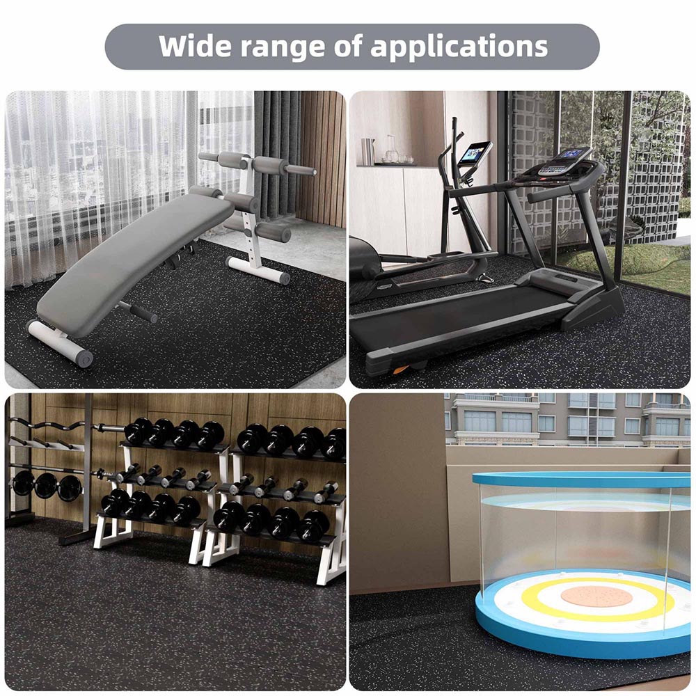 24 x 24 rubber floor tiles
