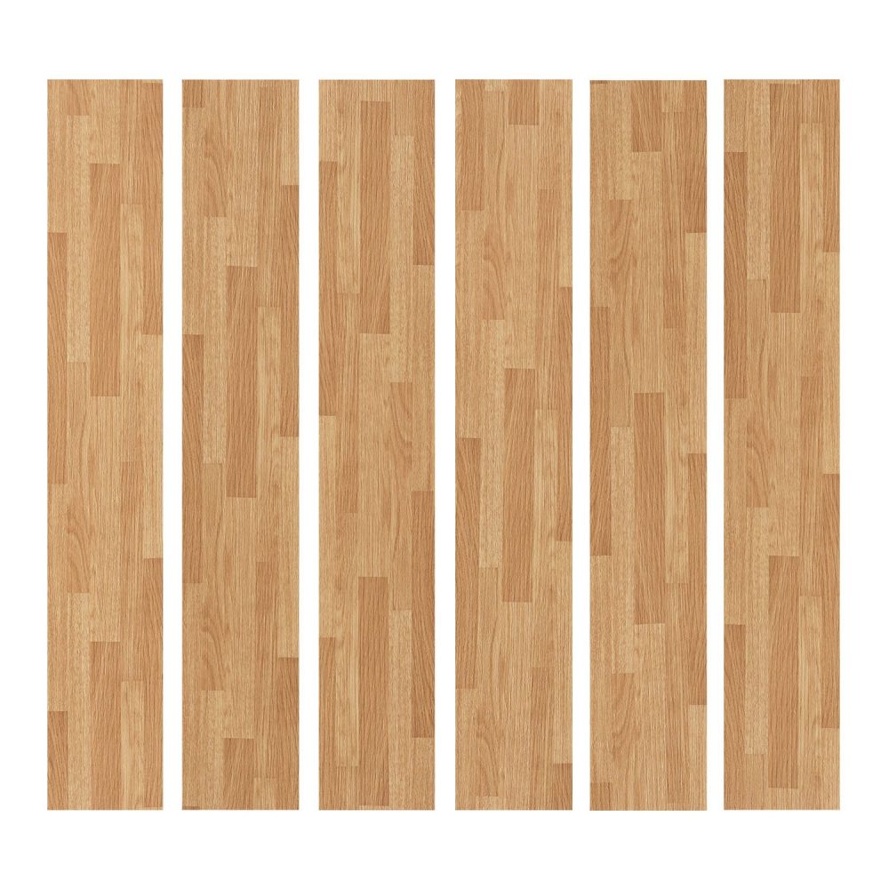 Jeedeson brown wood vinyl flooring with waterproof self adhesive