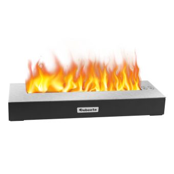 Jeedeson Outdoor Fireplaces – Black Glass, 3 in. W x 13.8 in. L x 2 in. H Size