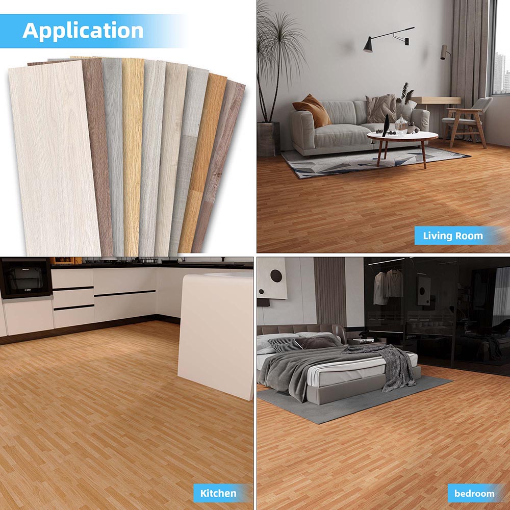 brown wood vinyl flooring