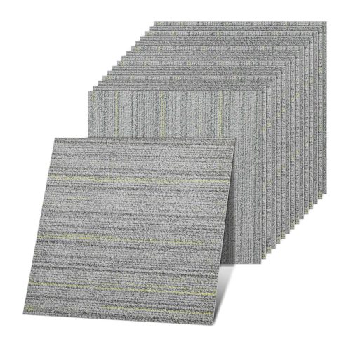 Jeedeson 12 x 12 peel and stick vinyl flooring water resistant for dining room, bedrooms, office