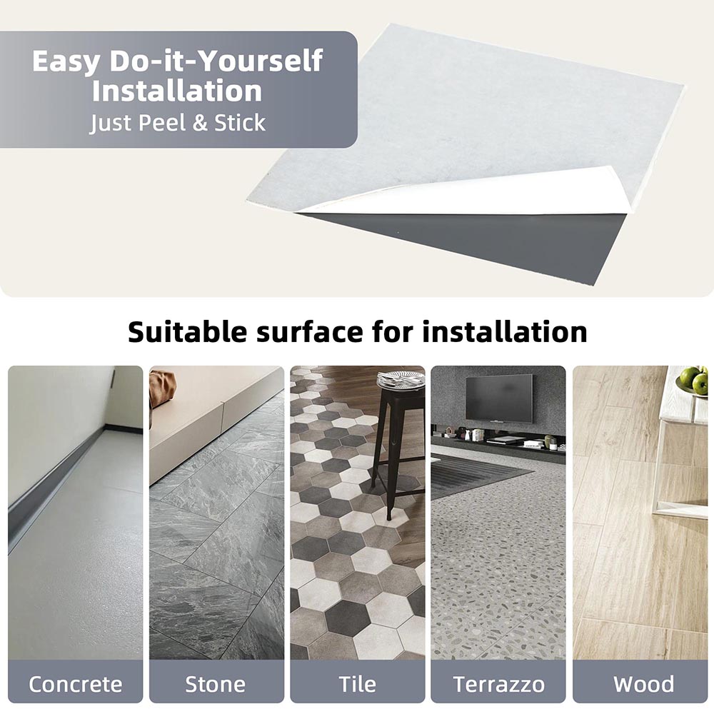 grey marble vinyl tile