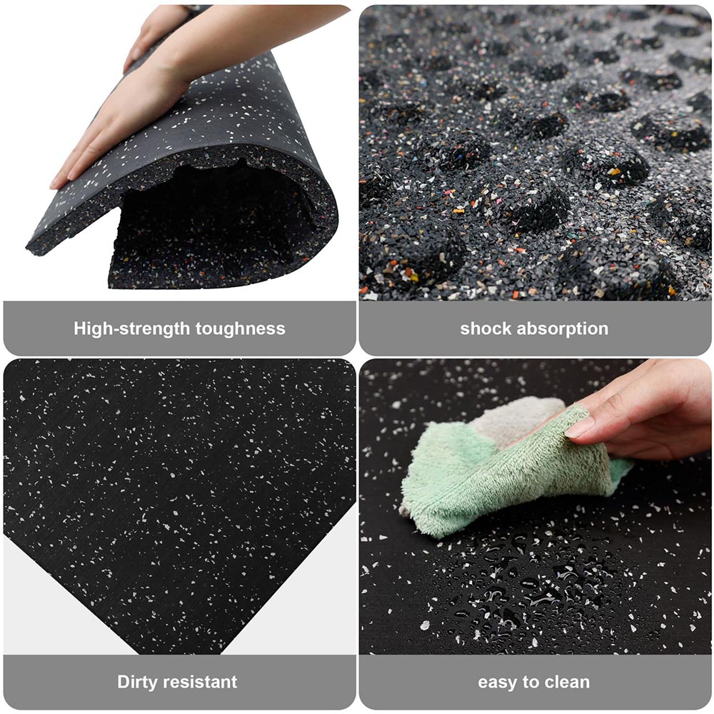 gym floor tiles rubber
