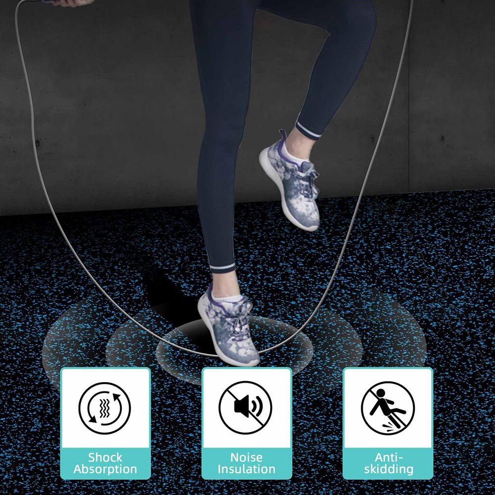 Gym Flooring Rubber Tiles