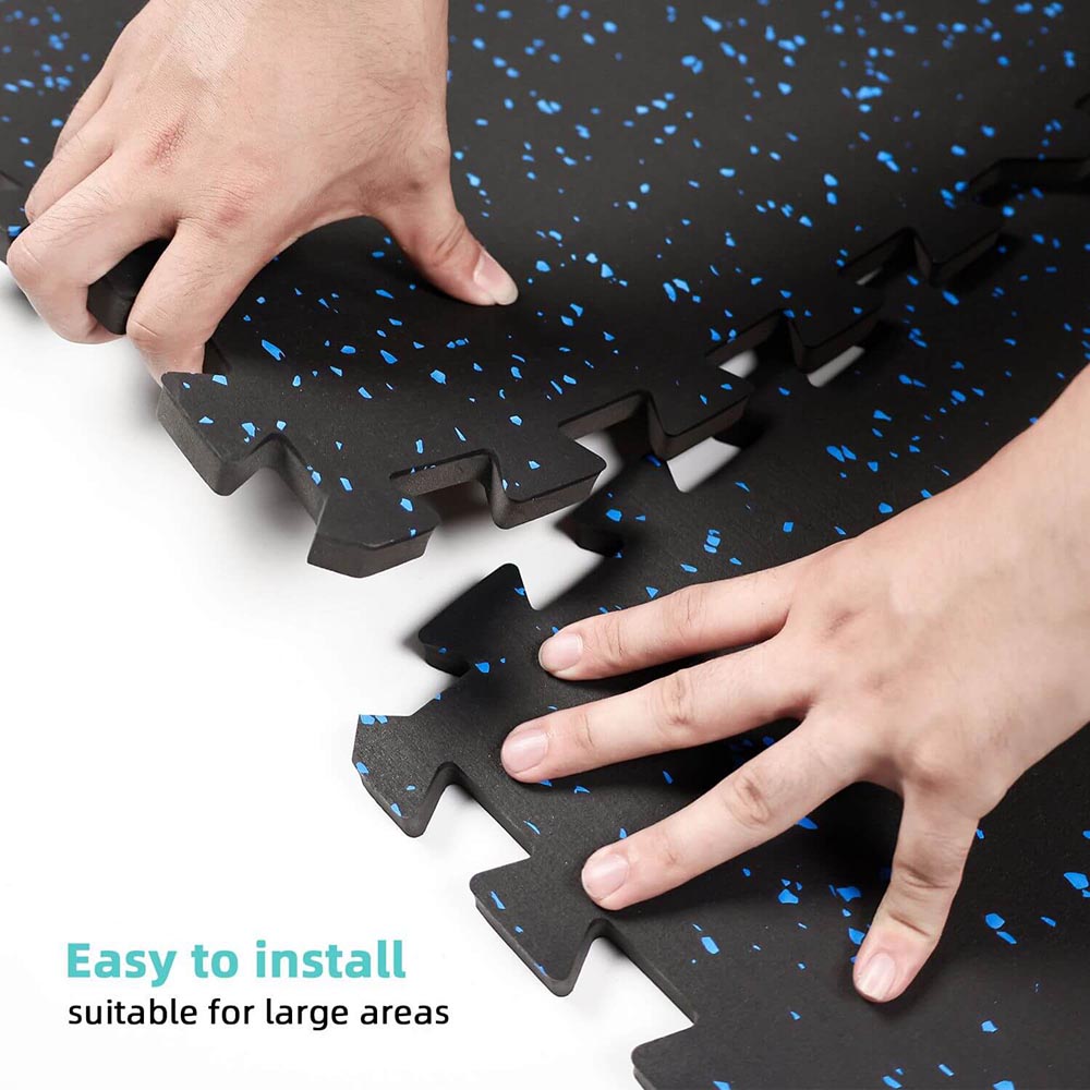 Gym Flooring Rubber Tiles