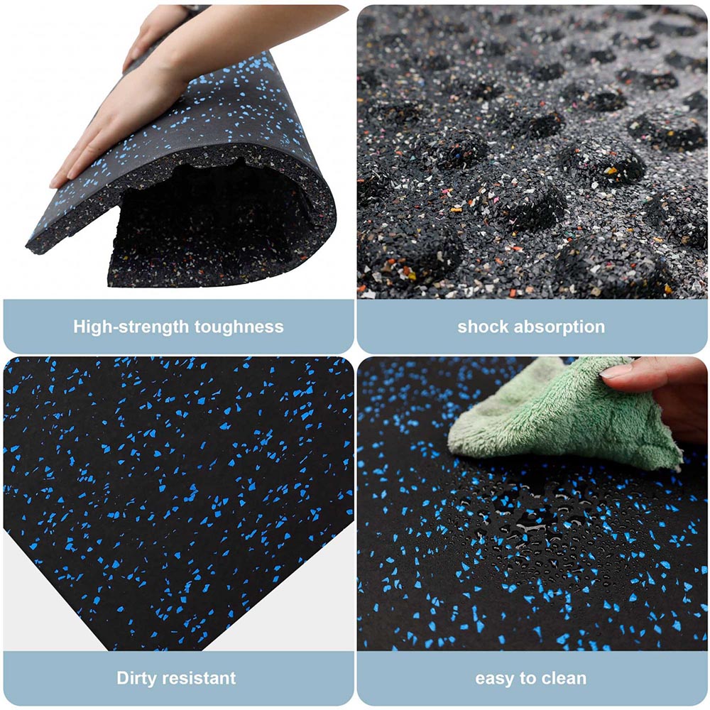 interlocking rubber floor tiles