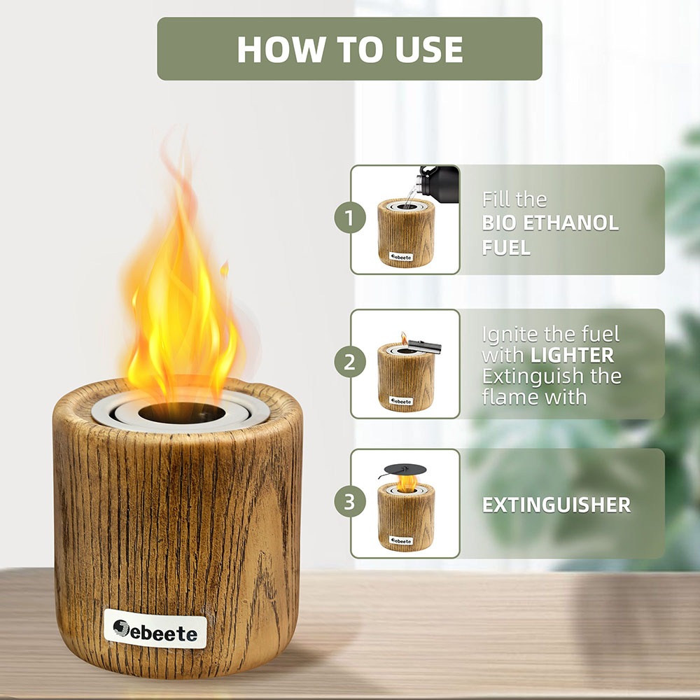 Mini Tabletop Fireplace