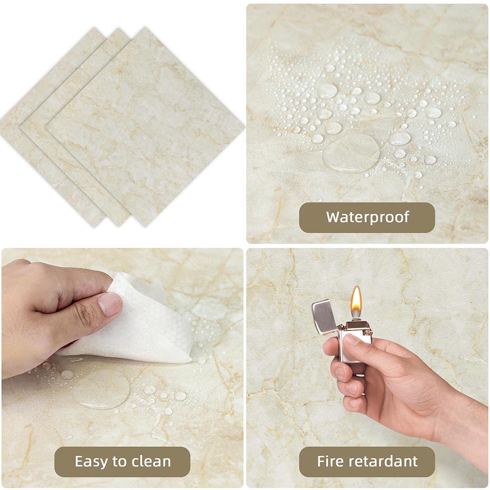white luxury vinyl tile