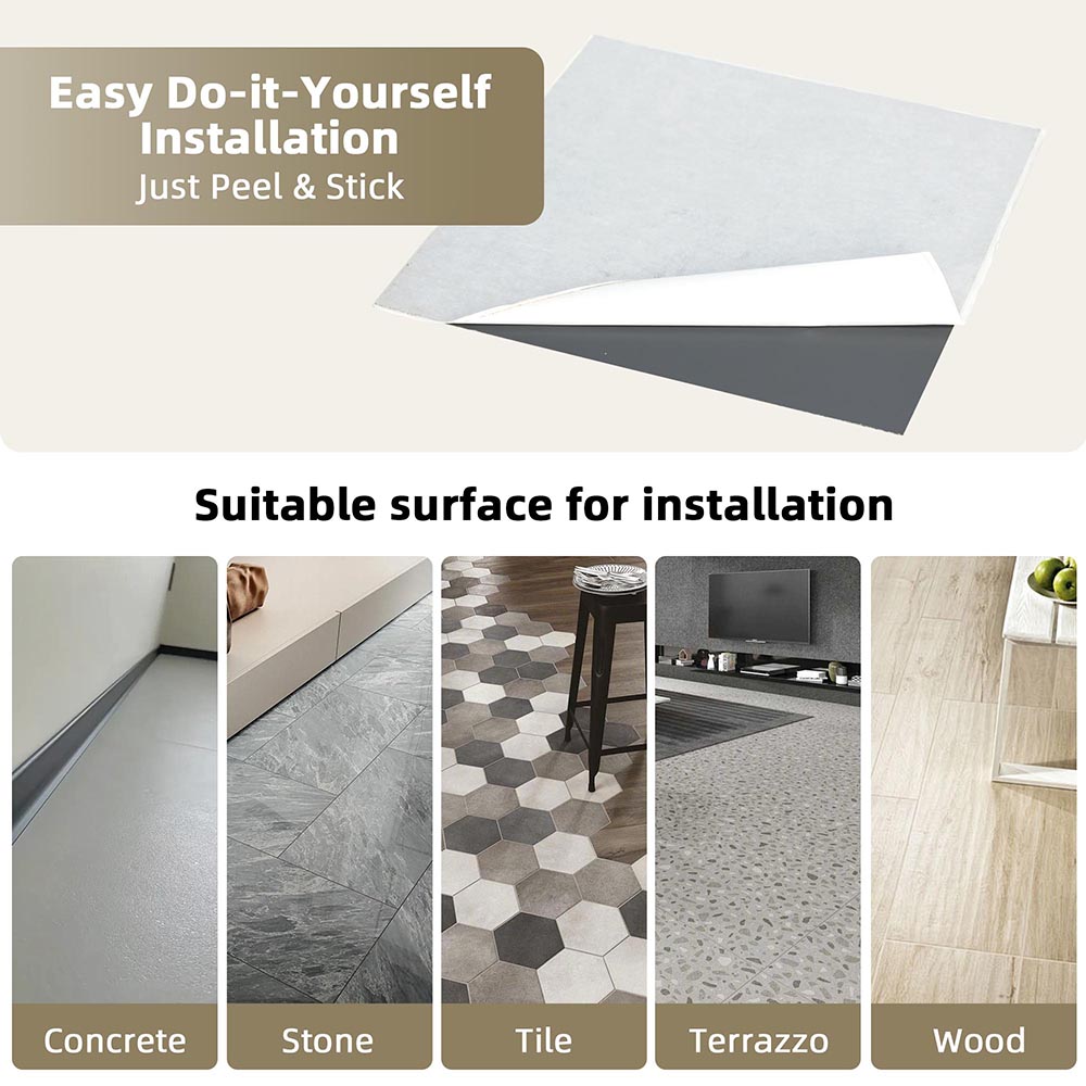 white luxury vinyl tile