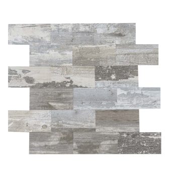 Jeedeson 11.6 in. x 11.4 in. Vinyl Peel and Stick Backsplash, Self-Adhesive Wall Tile (10 Packs)