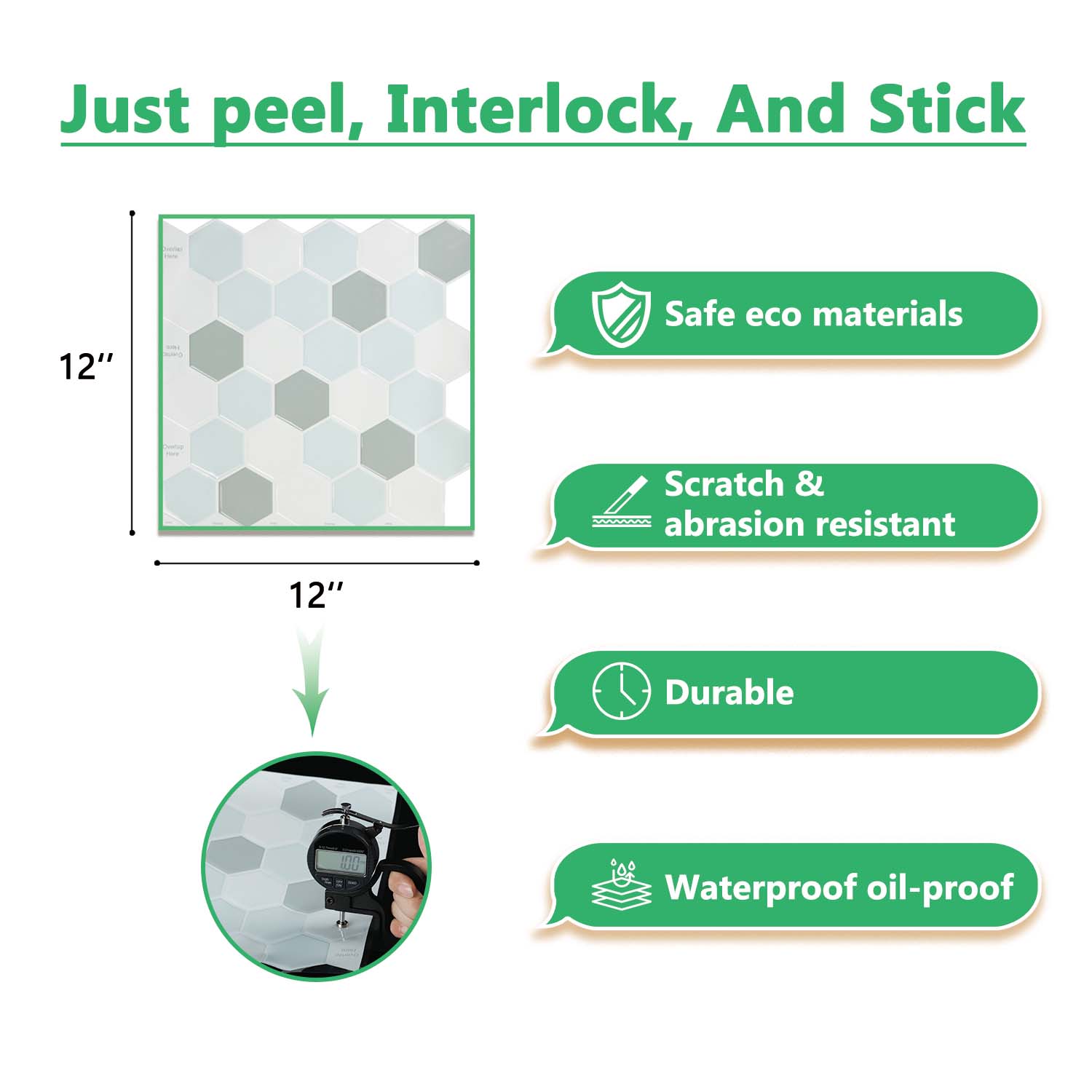 peel and stick backsplash subway tile