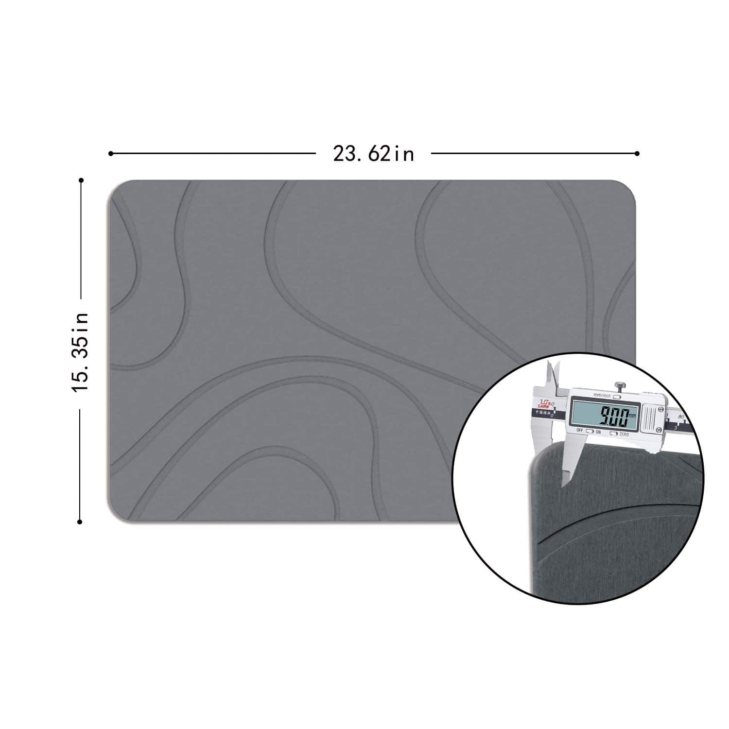 Diatomaceous Earth Bathroom Mat