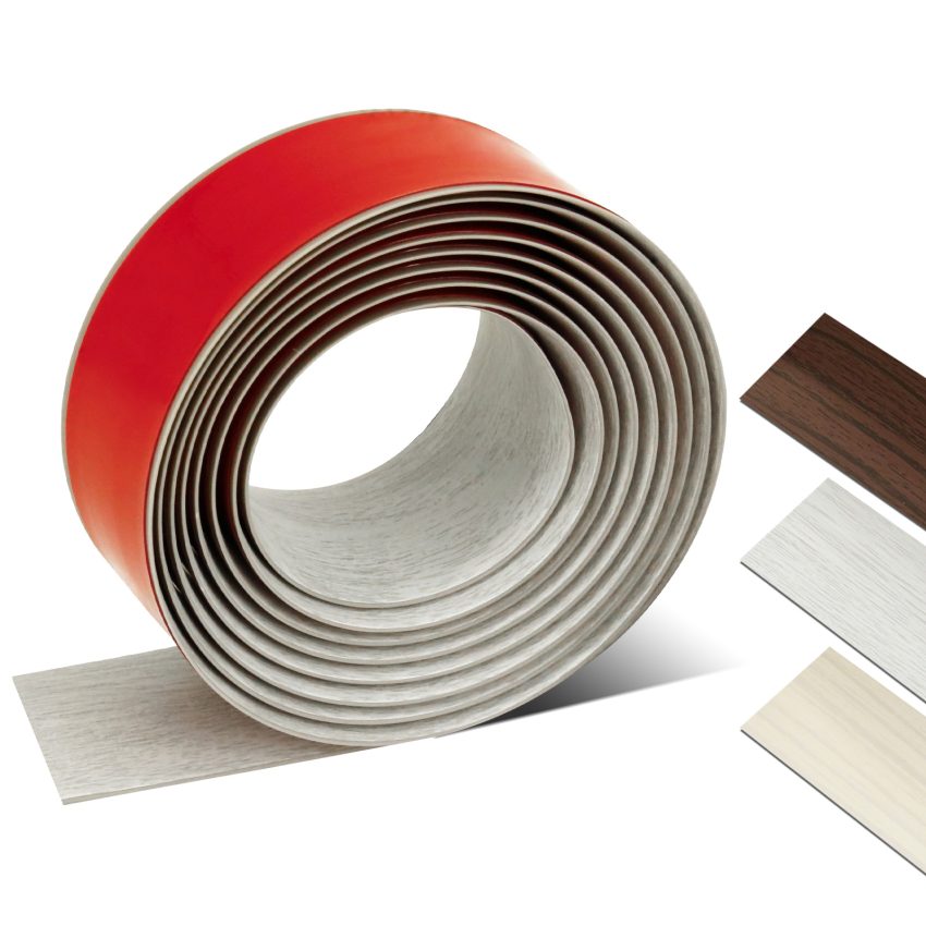Jeedeson Vinyl Plank Flooring Transition Strips Light Gray Floor Divider Strip