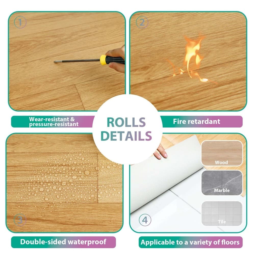 Cheap Vinyl Flooring Rolls