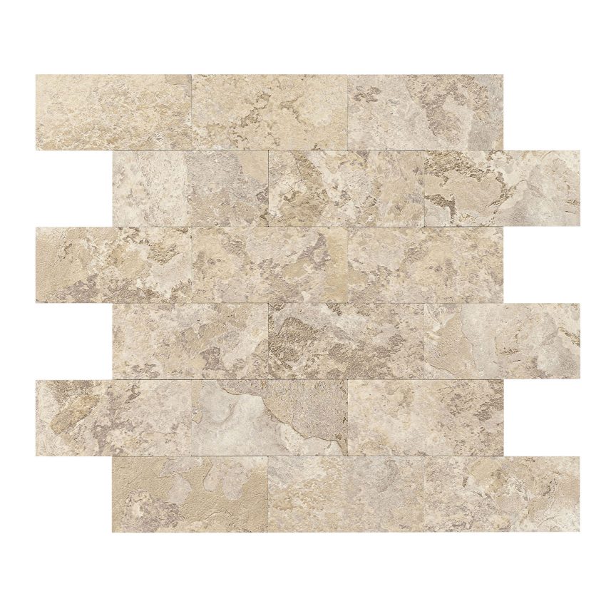 Jeedeson 11.6 in. x 11.4 in. x 0.12in. Stone Beige Subway Wall Tile (10-Packs)