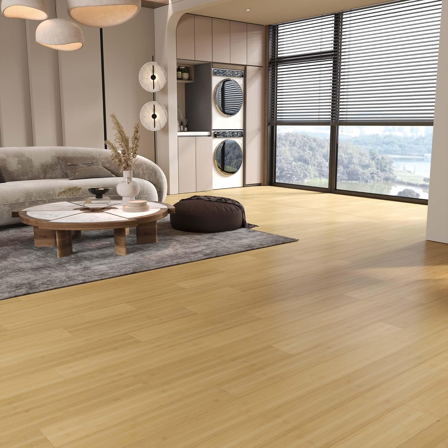 solid bamboo flooring