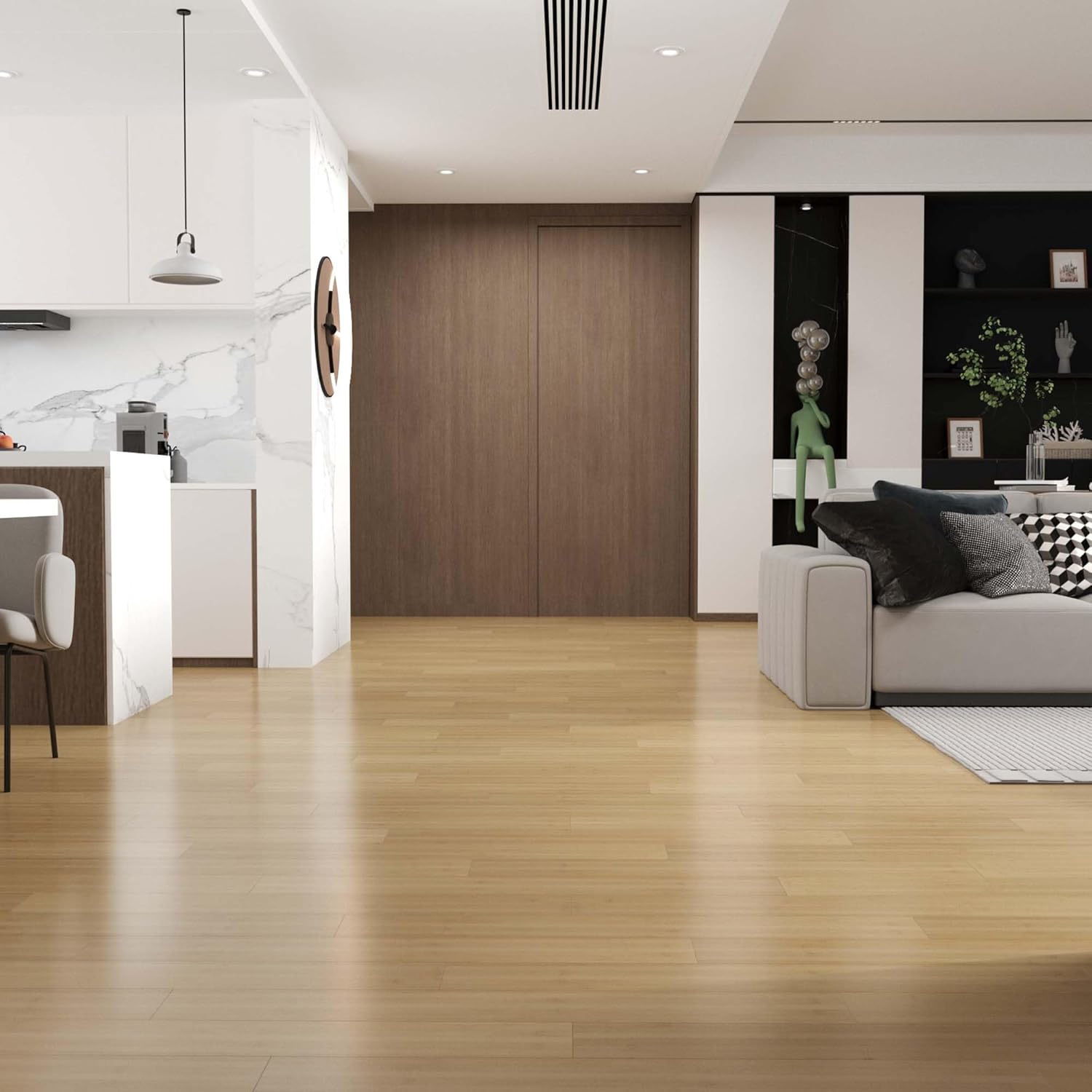 solid bamboo flooring
