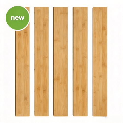Solid Bamboo Flooring, 5.11″ Wide Plank, Tongue & Groove, Gloss 30, 15mm, Light Honey, 20 sq ft/Case
