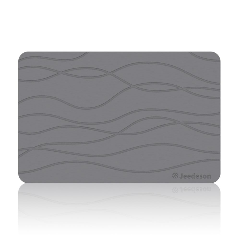 Jeedeson Diatomaceous Earth Shower Stone Bath Mat — 15.35 In. x 23.62 In Size
