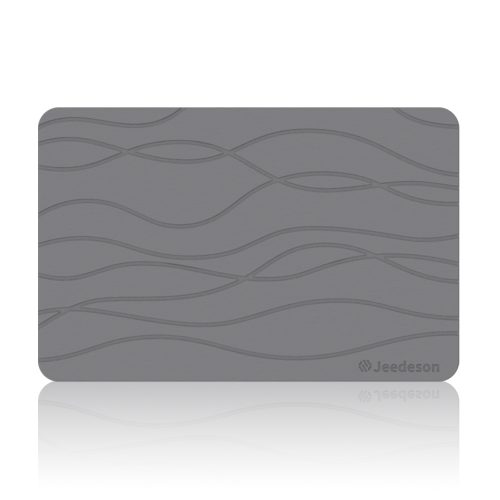 Jeedeson Diatomaceous Earth Shower Stone Bath Mat — 15.35 In. x 23.62 In Size