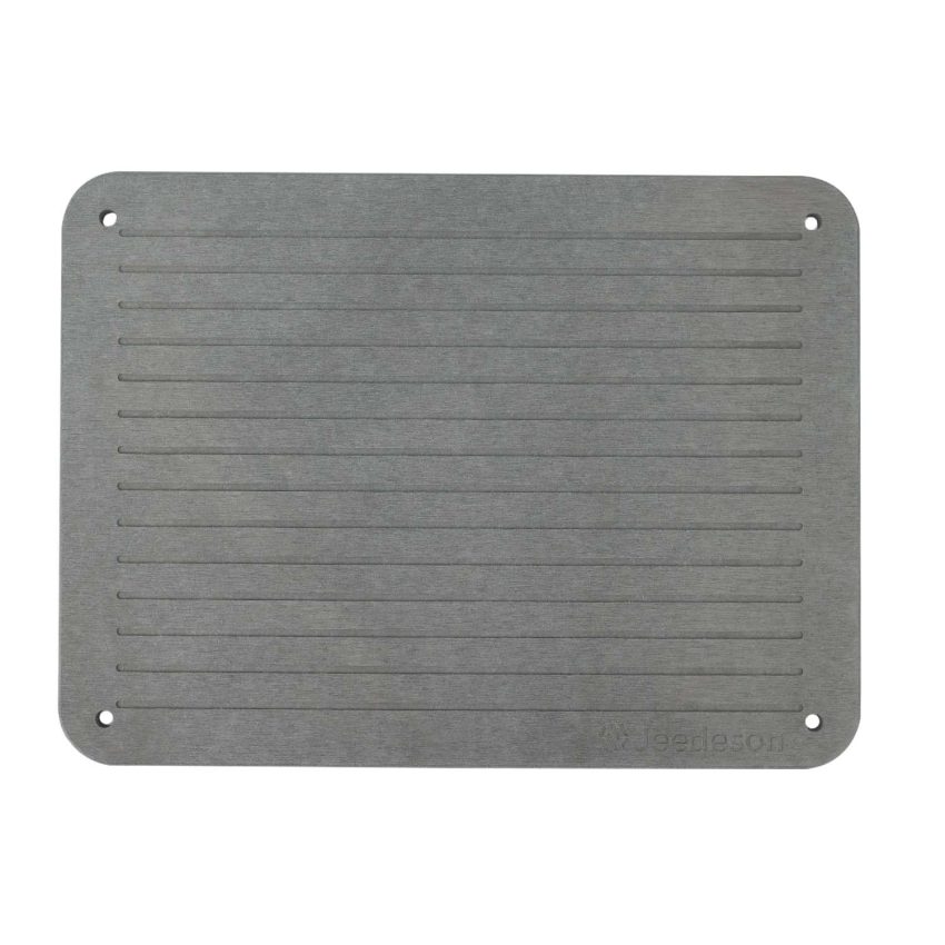 Jeedeson Diatomaceous Stone Dish Drying Mat With 15.75 in. x 11.81 in. Quick Dry Easy Clean