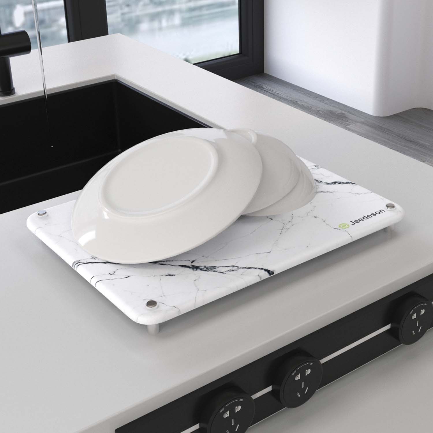 Stone Dish Drying Diatomaceous Mat