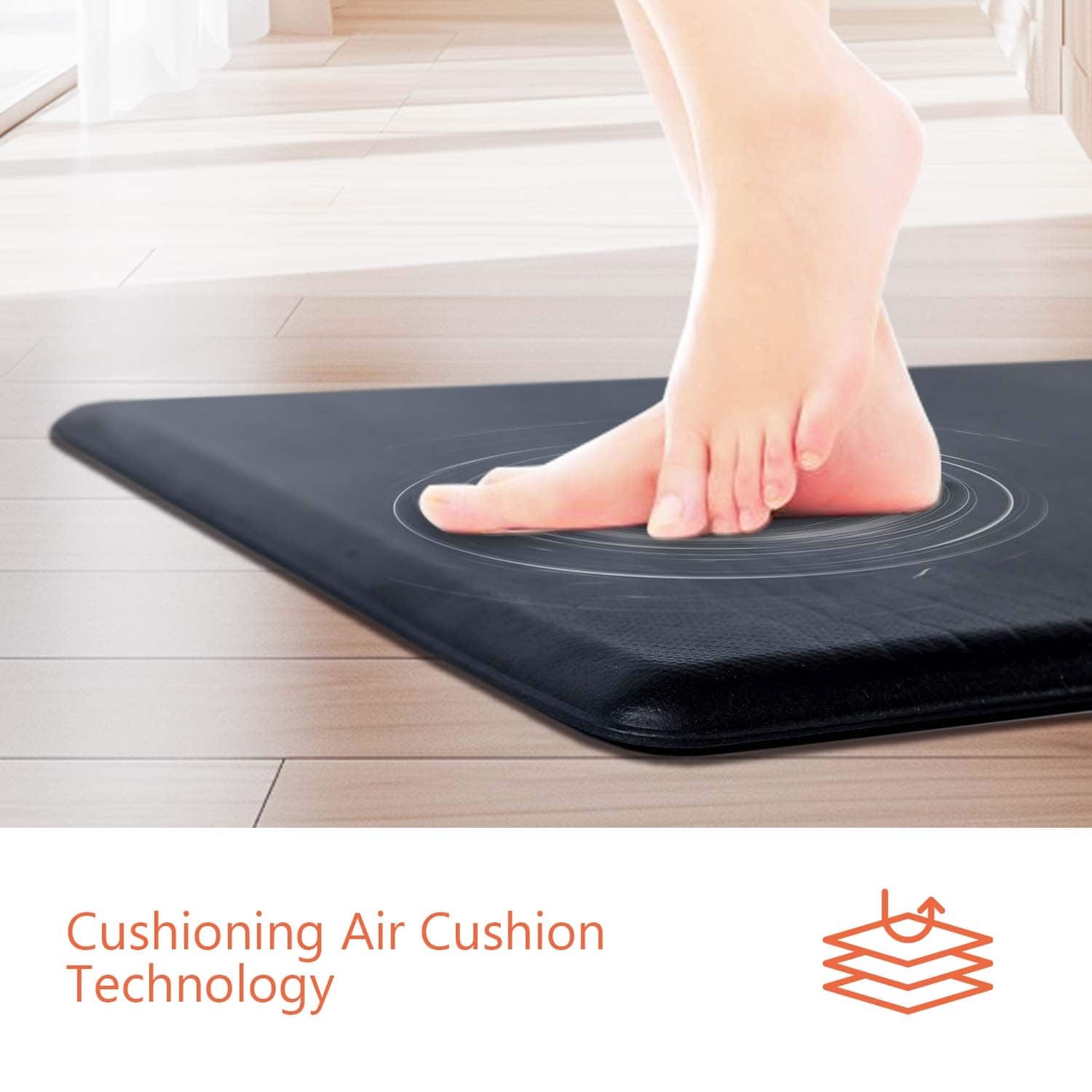 Non slip kitchen floor mats