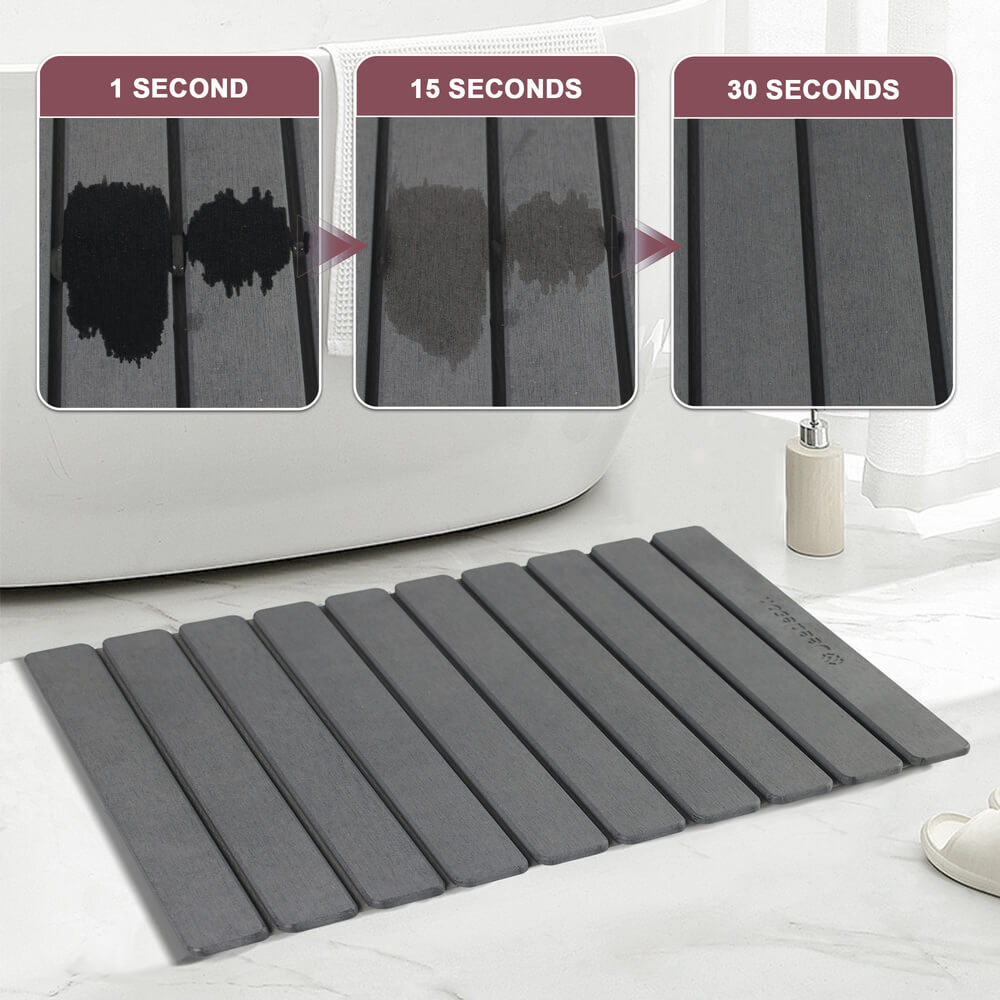 Foldable Stone Bath Mat