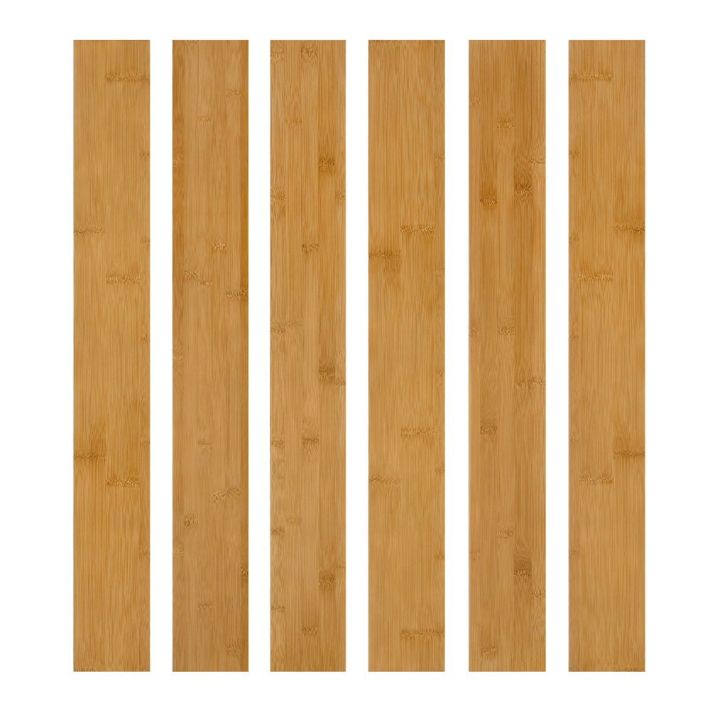 Jeedeson Bamboo Wood Flooring Glossiness 30 Light Honey 37.8 in. L x 3.78 in. W x 0.6 in. T Prefinished Tongue and Groove 20pcs/box covers 19.8 Sq.Ft.
