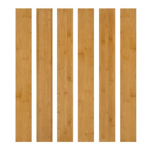 Jeedeson Bamboo Wood Flooring Glossiness 30 Light Honey 37.8 in. L x 3.78 in. W x 0.6 in. T Prefinished Tongue and Groove 20pcs/box covers 19.8 Sq.Ft.