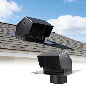 Jeedeson Detachable Chimney Roof Vent Caps for Houses, Home Ventilation System