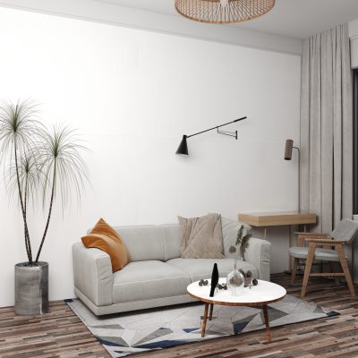 Jeedeson White Self-adhesive Wallpaper Stickers 15.7 in*9.8 ft Pvc Wall Stickers for Room 2 rolls