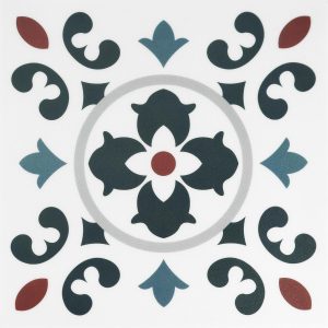 Jeedeson Self-adhesive PVC tile wallpaper roll – Waterproof & grease-resistant 12 in. x 12 in.