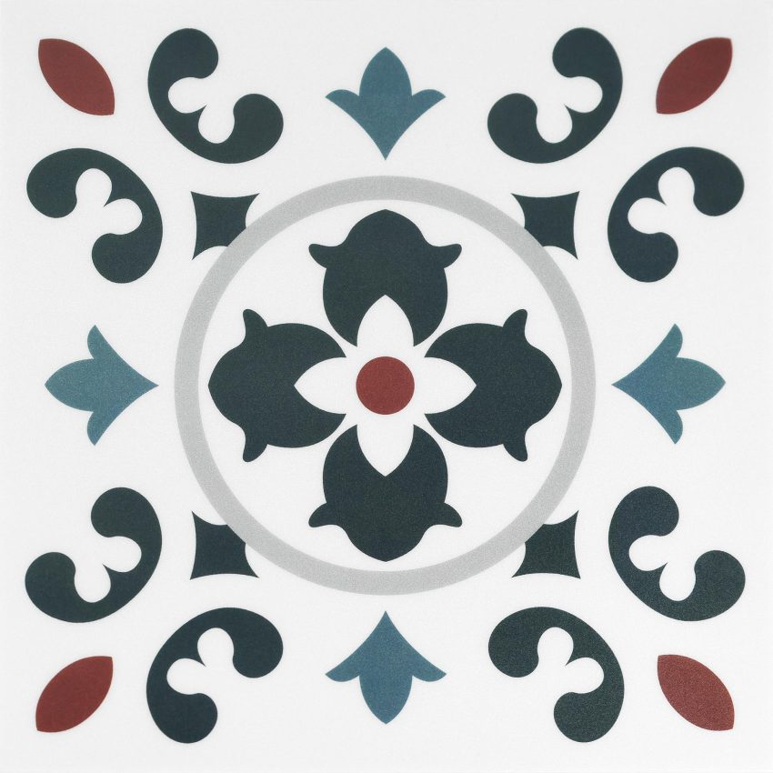 Jeedeson Self-adhesive PVC tile wallpaper roll – Waterproof & grease-resistant 12 in. x 12 in.