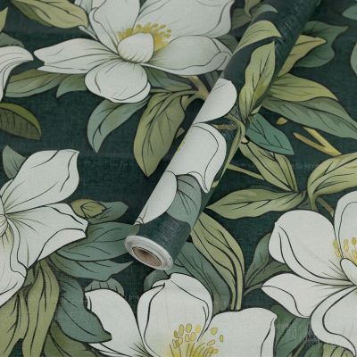 Jeedeson Modern Peel and Stick Wallpaper,Glue-free 17.52 in. W x 118.11 in. L