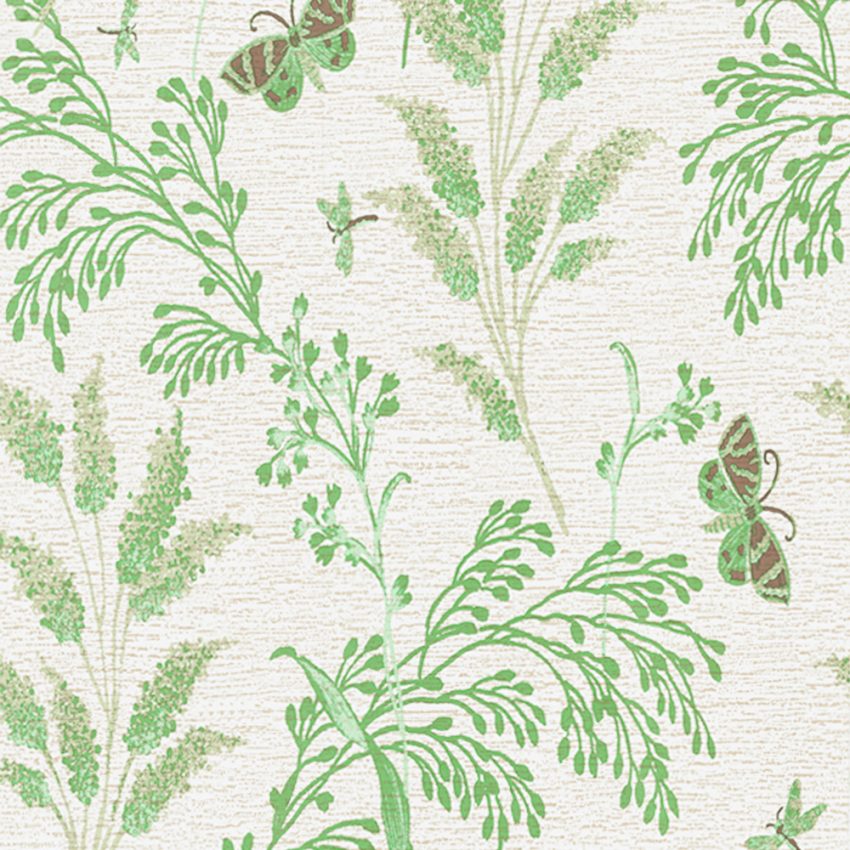 Jeedeson Green Wheat Vinyl Peel and Stick Wallpaper for Wall for Cabinet (Covers 28.74 sq. ft.)