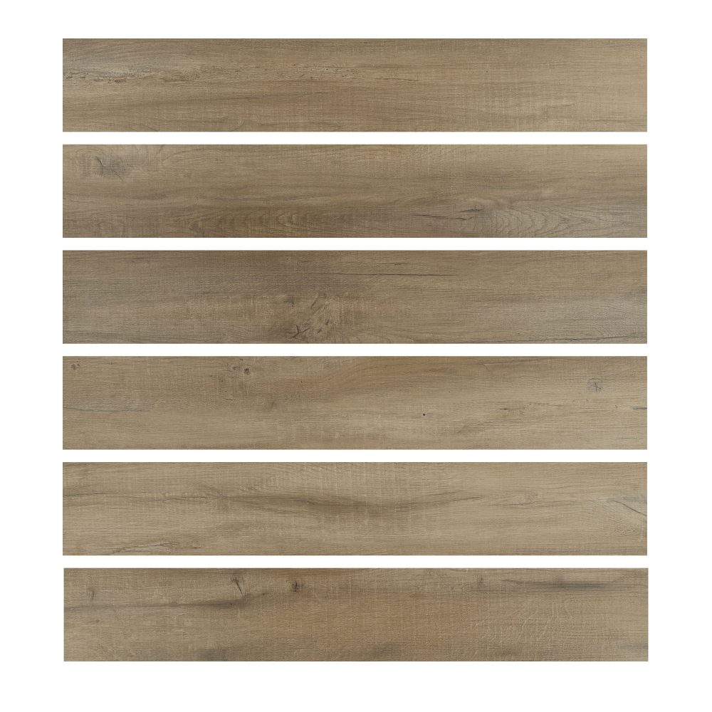 Jeedeson Brown Wood 1.8MM PVC Waterproof Flooring with Wear-resistant and Self adhesive