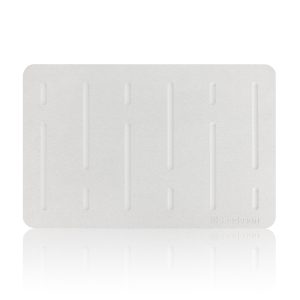 Jeedeson Bathtub Mat Non Slip -- Light Grey 15.35 In. x 23.62 In Size