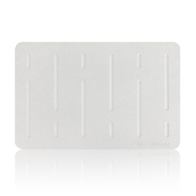 Jeedeson Bathtub Mat Non Slip — Light Grey 15.35 In. x 23.62 In Size