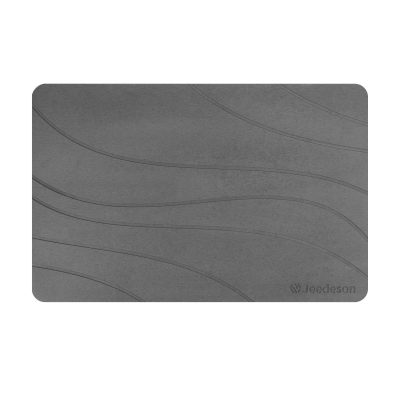 Jeedeson bath mat for tub non slip kitchen counter 15.4 in x 23.6 In Gary