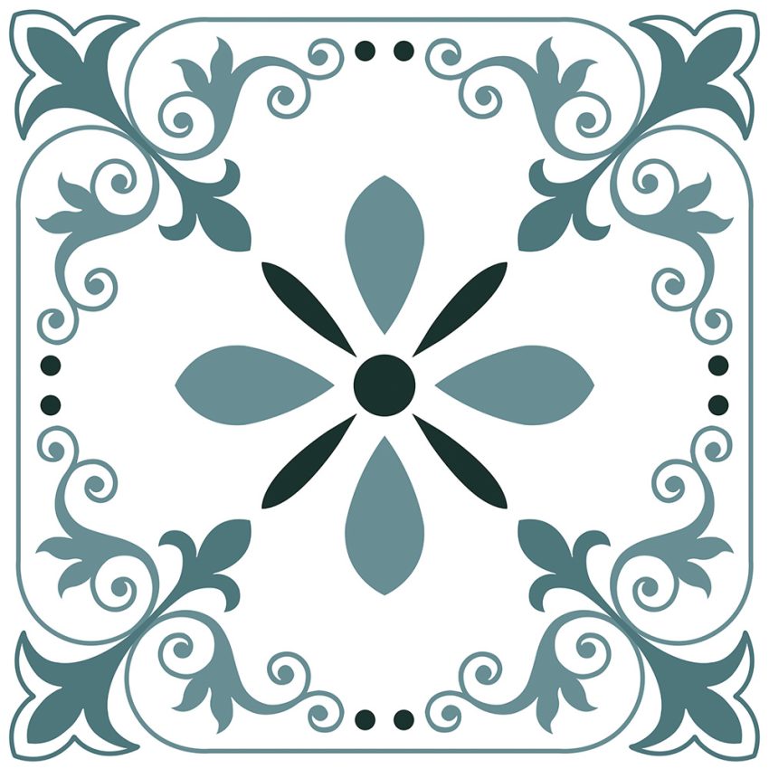 Jeedeson 120″ x 24″ Green Vinyl Flooring Stickers, DIY Floor Decoration for Bedroom Stairs and Entryway