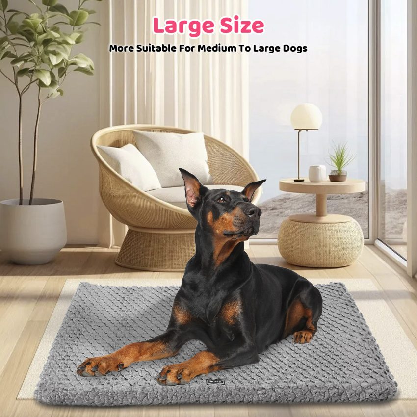 Pet Dog Bed Plush And Removable Washable Pet Mat For Cats And Dogs, Ideal For Year-round Use